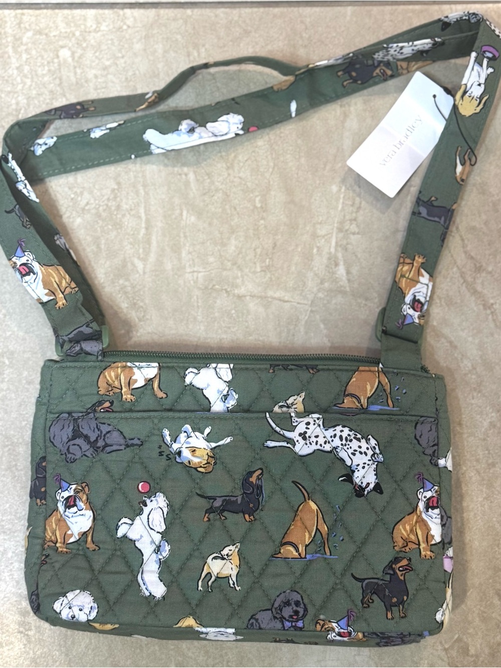 Vera Bradley Little Hipster Dog Park Bag - Picture 7 of 12